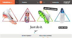 Desktop Screenshot of fotballsko.no